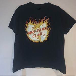 Wu-Tang Clan flames shirt